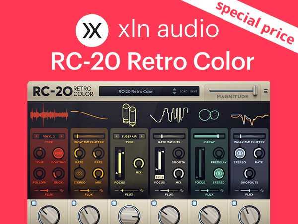 XLN AUDIO / RC-20 Retro Color限定特価！