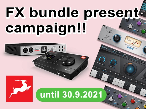 ANTELOPE AUDIO / FX bundle present campaign!