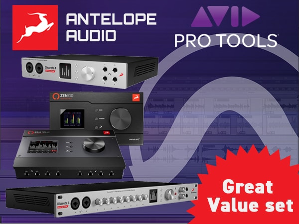 A great value set of ANTELOPE AUDIO interface and Pro Tools is now available!