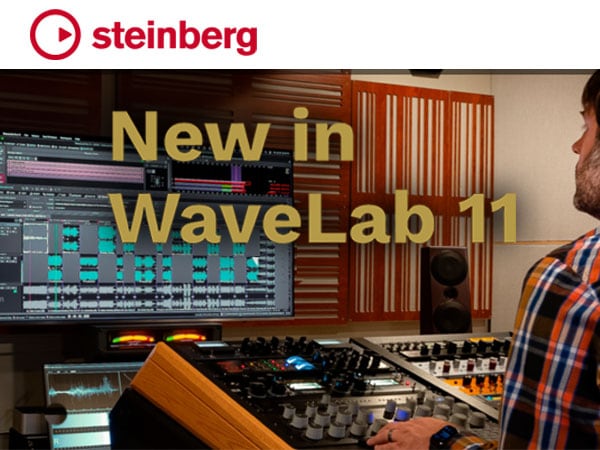 STEINBERG波形編集ソフトウェアWAVELAB 11アップデート！