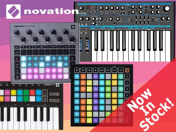 [NOVATION] The popular BASS STATION II and Launchpad Mini MK3 in stock!