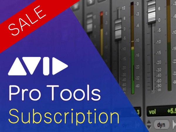 Standard DAW software Pro Tools subscription version sale!