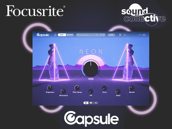【FOCUSRITEユーザー特典】プラグインCapsule「Neon sound library」プレゼント！