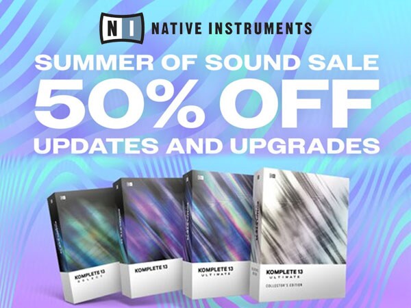 Native Instruments「KOMPLETEシリーズ」UPD/UPG半額セール！