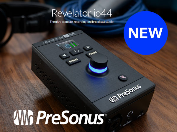 Introducing the USB I / O Revelator io4  that is ideal for online distribution!