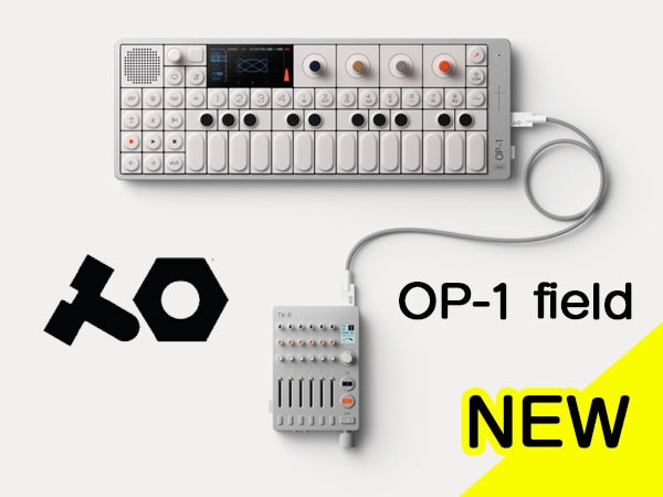 TEENAGE ENGINEERINGより「OP-1 field」新登場！