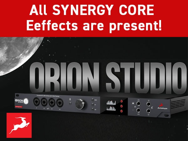 ANTELOPE AUDIO Orion Studio Synergy Core  All SYNERGY CORE effects are present!