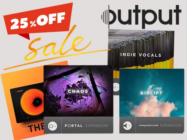 The popular software sound source brand OUTPUT products are now on sale!