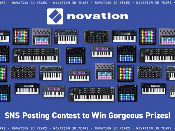 [Novation 30th Anniversary] SNS Posting Contest to Win Gorgeous Prizes!