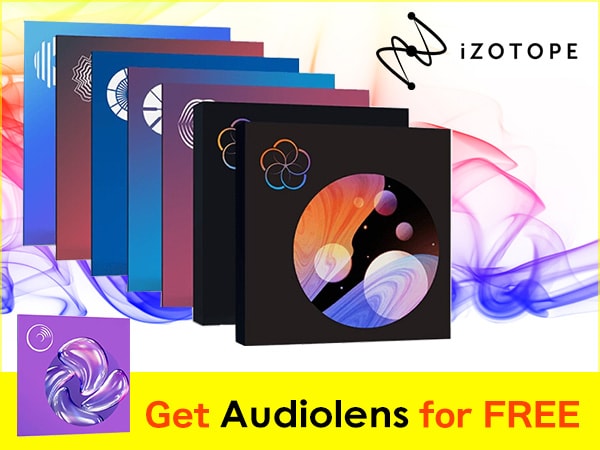 iZotope "Audiolens" Giveaway Campaign!