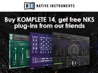 Native Instruments「Buy KOMPLETE 14, get free NKS plug-ins from ourfriends」キャンペーン開催！