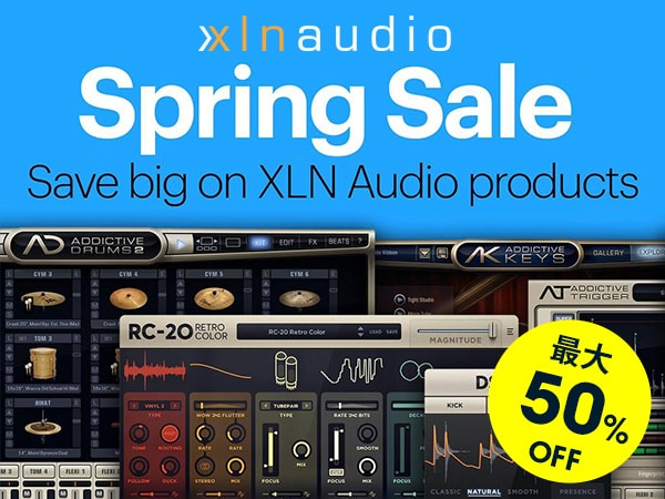 [Up to 50% off] XLN AUDIO Spring Sale!