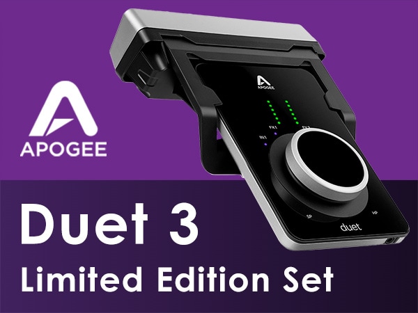 【台数限定販売】APOGEE「DUET 3 Limited Edition」登場！