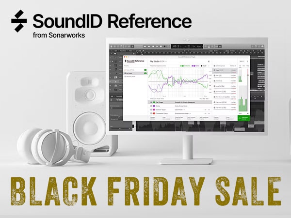 Sonarworks製品 ブラックフライデーセール開催中！