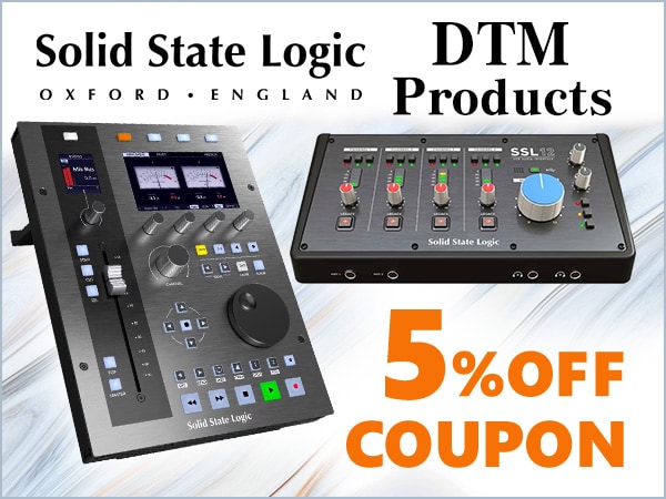 SSLのDTM製品5％OFFクーポン配布中！