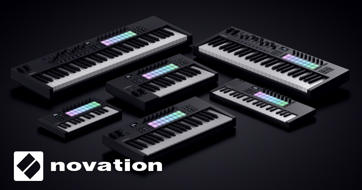Novation MIDIキーボード「Launchkey MK4シリーズ」発表