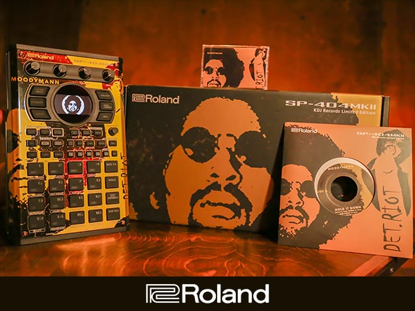 A limited edition model of Roland's sampler "SP-404MKII" in collaboration with KDJ Records has been released!