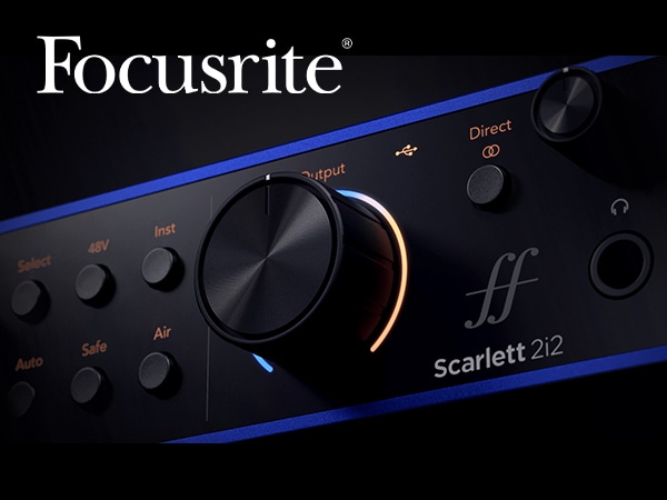 【数量限定】Focusrite「Scarlett 2i2 4th Gen Anniversary Edition」登場！