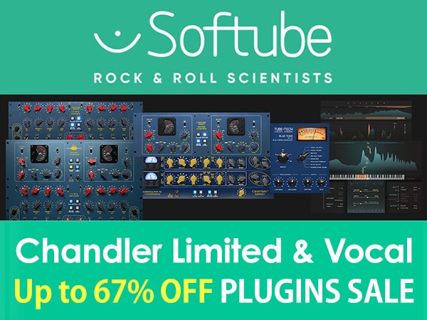 【Up to 67% OFF!】Chandler Limited & Vocal Mix Plugins Sale!