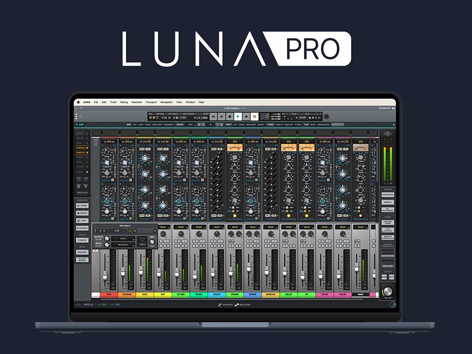 [New Product] UNIVERSAL AUDIO “LUNA PRO 2.0” Introductory Sale