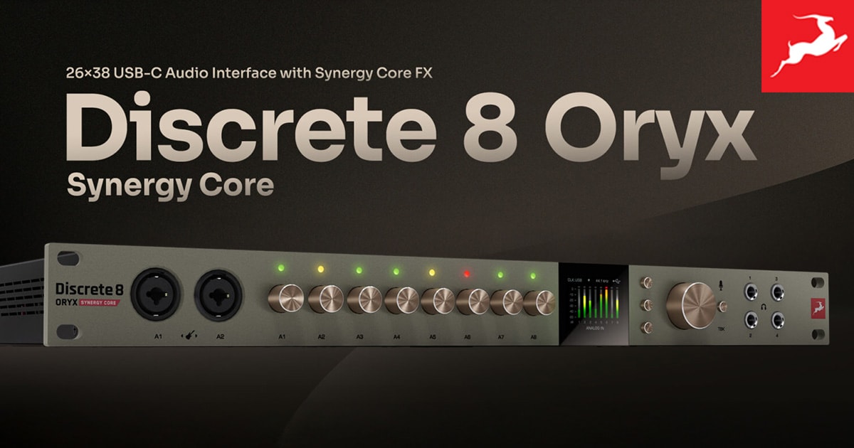 新商品】Antelope Audio「Discrete 8 Oryx」オーディオ