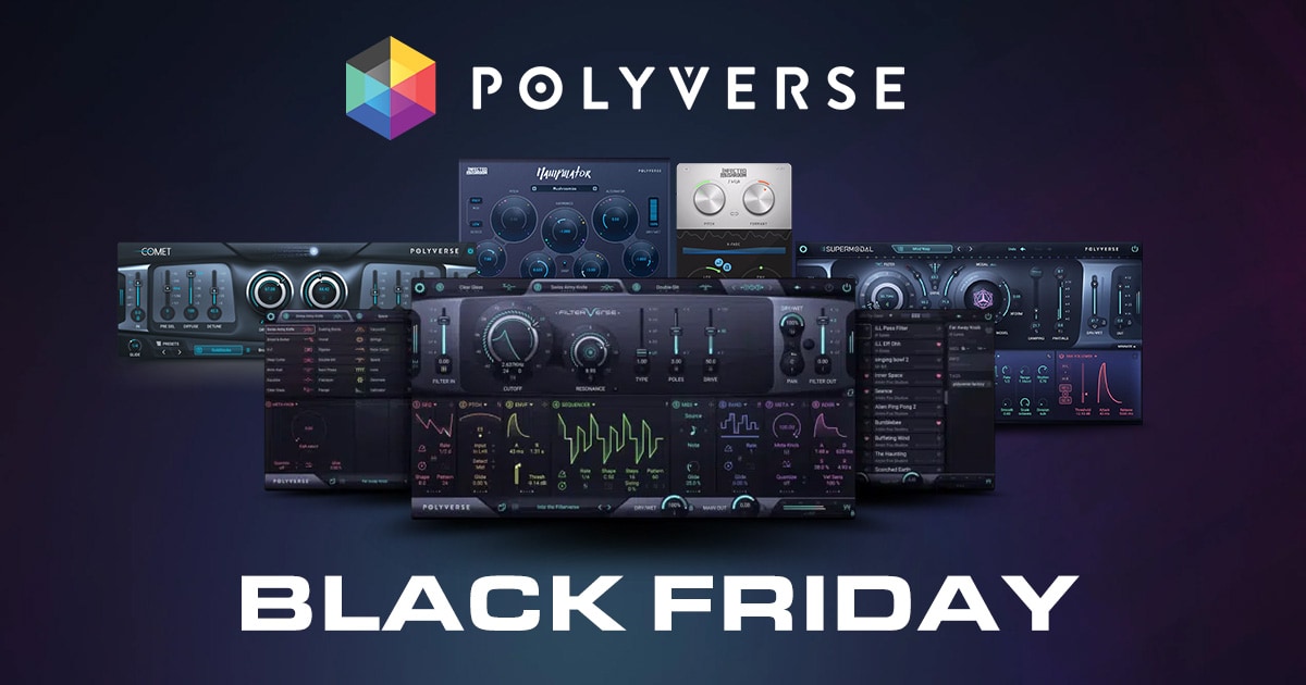 ブラックフライデー】Polyverseソフトウェアセール！｜サウンドハウス