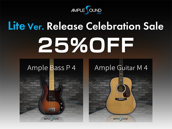 [Ample Sound] Sale Celebrating the Release of the 