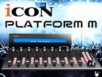 ICONよりUSB/MIDIコントローラー「PLATFORM M」が登場！