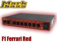 MARKBASS F1に「フェラーリレッド」ヴァージョン再登場