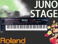 激しいパフォーマンスから弾き語りまで活躍するJUNO-STAGE登場。