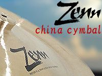 ZENN チャイナシンバル 14、16、20インチ 販売開始