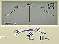KORGよりハワイアンミュージック用チューナー登場 !