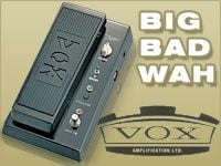ジョー・サトリアーニのエフェクター第3弾は「BIG BAD WAH」 !