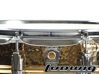 LUDWIG ブロンズシェル、ハンマード仕上げLB550K入荷
