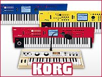 オシャレなカラーリングのmicro KORGとM50登場！
