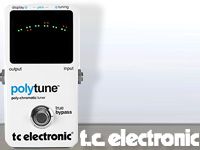 世界初！ギター/ベース用ポリフォニックチューナー「PolyTune」