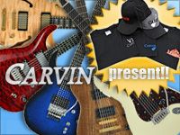 CARVIN CUSTOMSHOP製品キャンペーン実施中！
