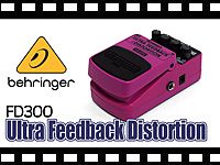 BEHRINGER フィードバック/ディスト―ション FD300 サウンドバリエーション の動画をアップしました。