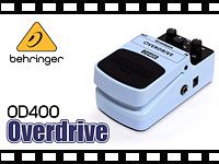 BEHRINGER ギター用オーバードライブ OD400 サウンドバリエーションの動画をアップしました。