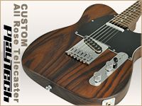 サウンドハウスギターチームによるオリジナルギター「CUSTOM All Rose Telecaster」を1本限りの限定特価にて販売！