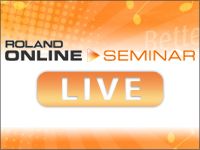 Roland Online Seminar LIVE「VIDEO Canvas コース」 開講記念番組放送決定！
