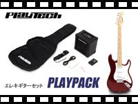 PLAYTECH エレキギターセット PLAYPACKの動画をアップしました。