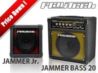 PLAYTECHのギター用/ベース用小型コンボアンプ値下げしました！