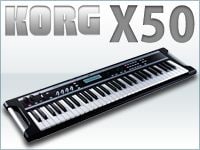 KORGの超軽量シンセX50 数量限定特価！