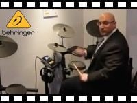 BEHRINGER NAMM 2012で発表されたエレクトリックドラムキット XDシリーズの動画をアップしました。