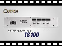 CARVIN ギター用ステレオパワーアンプ TS-100の動画をアップしました。