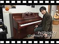 PEAL RIVER アップライトピアノ UP110P5 CHERRY
の動画をアップしました。
