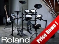 ROLAND V-Drums V-tour/Compactシリーズ、大幅値下げ！