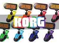 KORGのクリップチューナー「AW2G」に限定カラーバージョン登場！