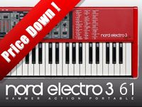 NORD ELECTRO3 61を台数限定で値下げしました。